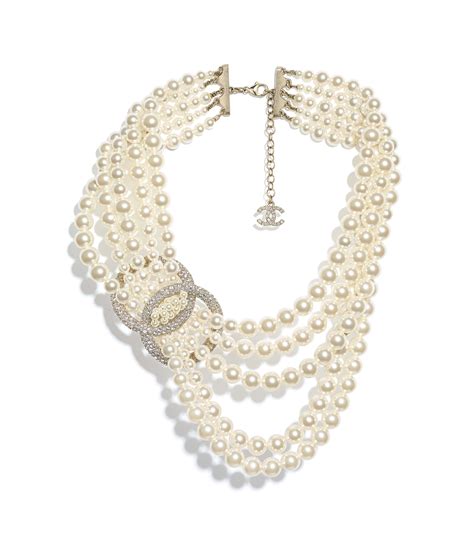 chanel costume jewelry pearl necklace|cost of Chanel pearl necklace.